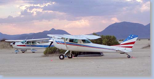 N150DM in Oregon's Alvord Desert